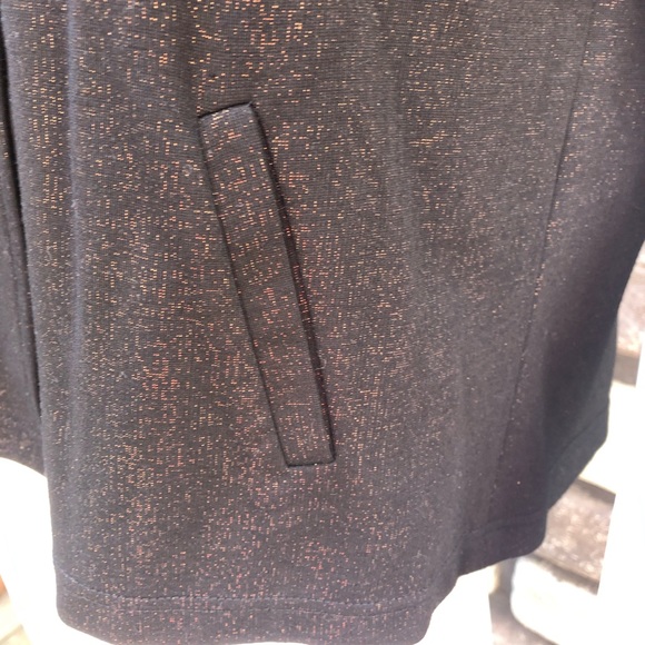 La Rok SS Jacket Black/Metallic Bronze EUC sz M - Picture 5 of 7